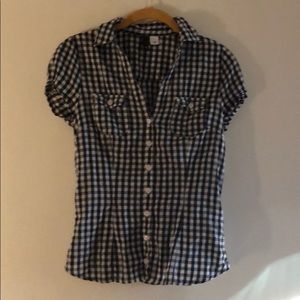 H&M DIVIDED Button Down Blouse